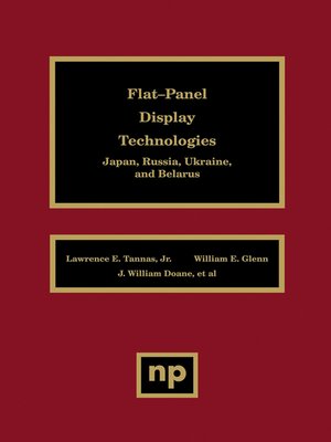 cover image of Flat-Panel Display Technologies